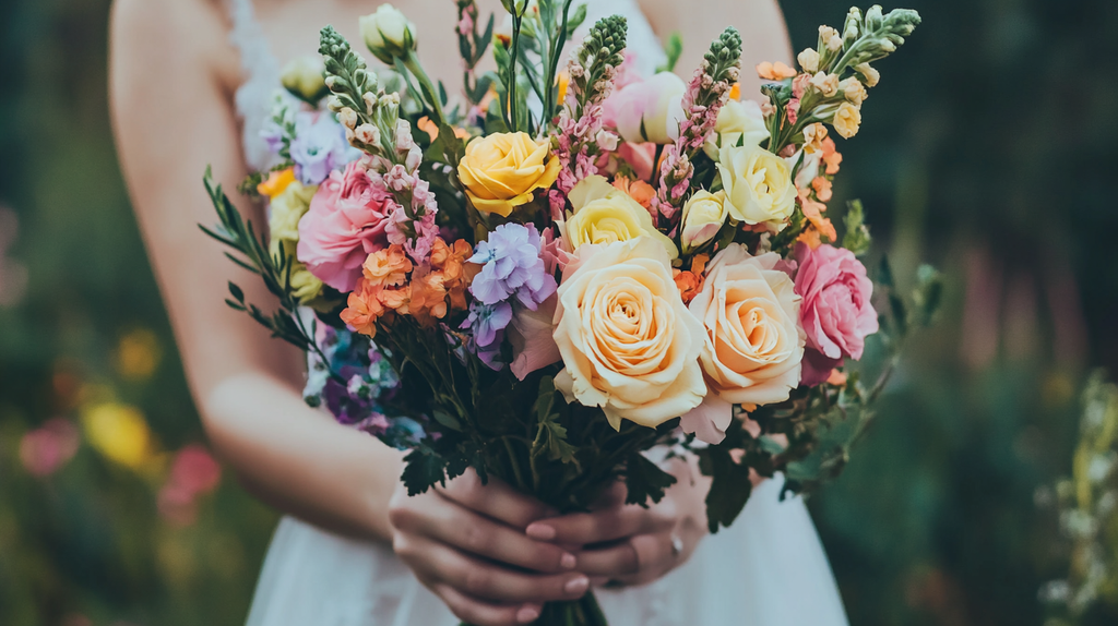 How To Make A Wedding Bouquet With Artificial Flowers