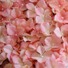 Hydrangea Artificial Flower Wall Mat Panel - Blush - 4 panels