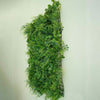 4 Panels Artificial Boxwood Hedge Black Locust and Cypress Leaves Foliage Green Garden Wall Mat