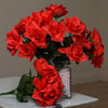 Silk Open Rose-Red-84/pk