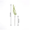 2 Pack | 32 inch Green Amaranthus Artificial Flower Stem With Ivy Leaves