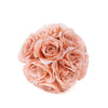 Flower Ball, Silk Rose Pomander Kissing Ball#whtbkgd
