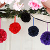 Flower Ball, Silk Rose Pomander Kissing Ball