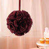 Flower Ball, Silk Rose Pomander Kissing Ball
