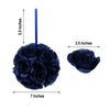 Flower Ball, Silk Rose Pomander Kissing Ball