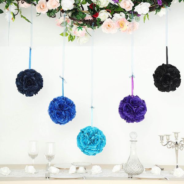 Flower Ball, Silk Rose Pomander Kissing Ball
