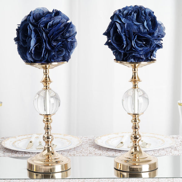 Flower Ball, Silk Rose Pomander Kissing Ball