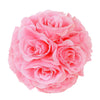 Flower Ball, Silk Rose Pomander Kissing Ball#whtbkgd