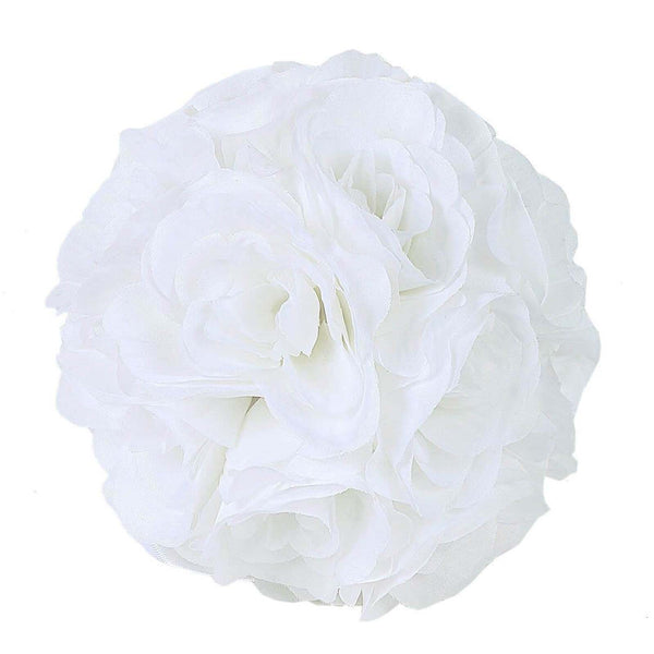Flower Ball, Silk Rose Pomander Kissing Ball