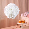 Flower Ball, Silk Rose Pomander Kissing Ball