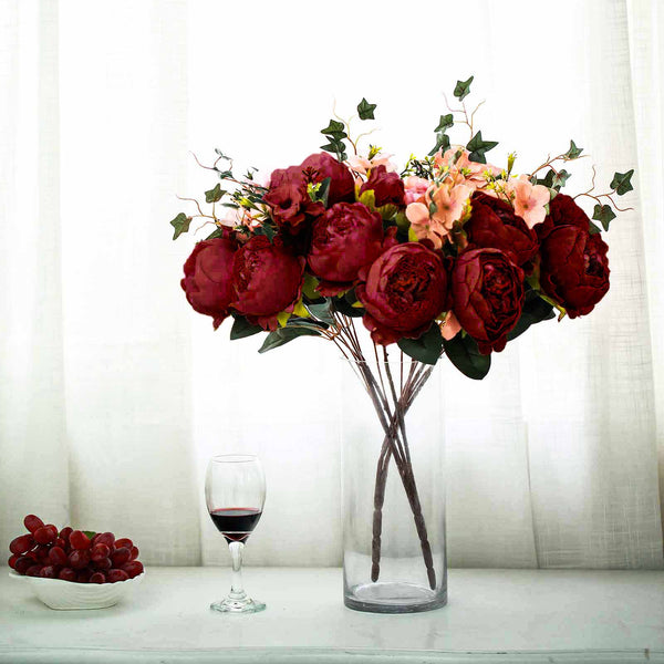 Red Roses Flower Arrangement-large Faux Rose Arrangement-real Touch Red  Roses Centerpiece-red Flower Centerpiece Home Decor-faux Silk Roses 