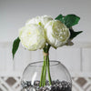 Artificial Silk Peonies, Peony Bouquet, Wedding Flower Bouquet