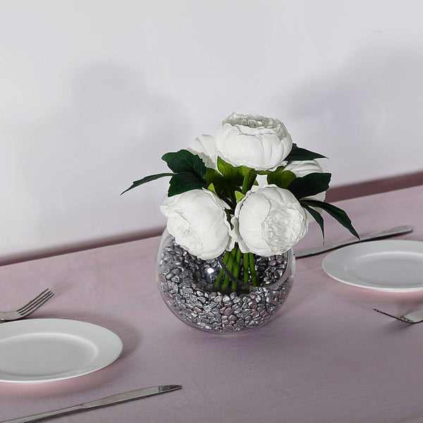 Artificial Silk Peonies, Peony Bouquet, Wedding Flower Bouquet