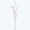 2 Branches | 42inch White Carnation Flower Spray, Silk Flower Bouquet