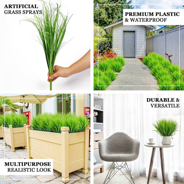 Pack of 3 | 20inch Artificial Grass Sprays, Decorative Grasses