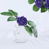 24 Roses | 2inch Artificial Foam Rose With Stem And Leaves - 16 Colors