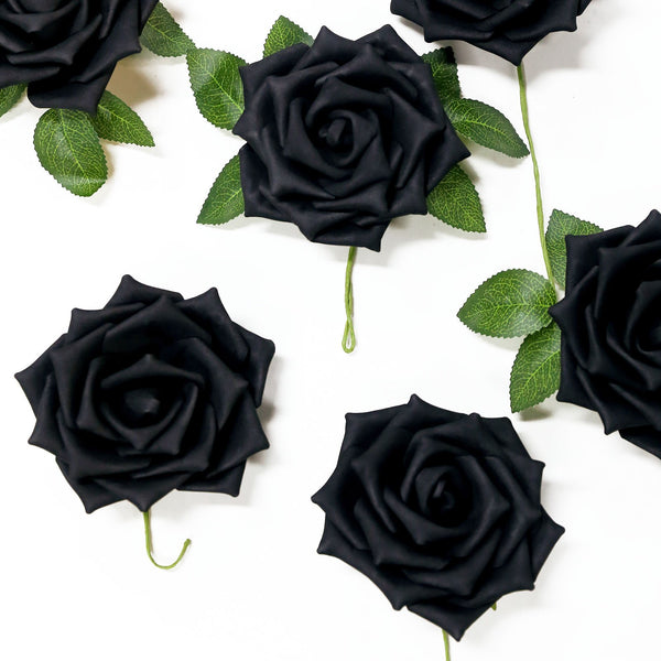 5 inch Artificial Roses, Foam Roses, Silk Roses