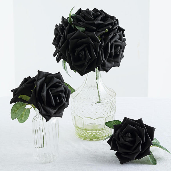 5 inch Artificial Roses, Foam Roses, Silk Roses