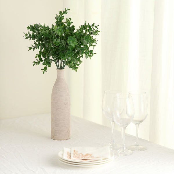 Artificial Eucalyptus Bushes, Faux Greenery Spray, Fake Eucalyptus Branches