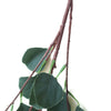 2 Bushes - 36" Green Flexible Artificial Eucalyptus Stems - UV Protected Artificial Outdoor Plant 