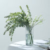 3 Bushes | 30Inch Artificial Eucalyptus Leaves Spray, Faux Greenery Stems - Frosted Green