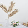 Metallic Gold Artificial Palm Leaf Spray, Tropical Leaves Vase Filler Floral Decoration