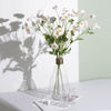 2 Bushes | 33Inch Long Stem Artificial Silk Poppy Flower Bouquet Spray - Blush/Rose Gold