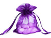 4x6 Purple Organza Bags-10/pk