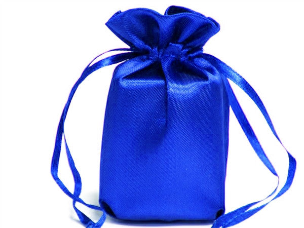 6x9 Royal Blue Satin Bags-dz/pk