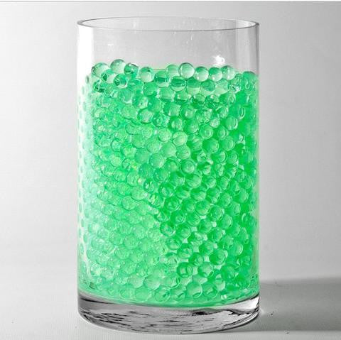 200 To 250 PCS  Clear Small Round Deco Water Beads Jelly Vase Filler Balls