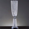 Exotic Designer Crystal Garland Chandelier Wedding Centerpiece - 32" Tall