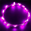 90" Fushia Starry String Lights Battery Operated with 20 Micro Bright LEDs