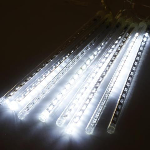 50cm Blue LED Meteor Shower Lights 8-Tube Waterproof String for Outdoor Christmas Decor 50cm Blue LED Meteor Shower Lights 8-Tube Waterproof String for Outdoor Christmas Decor