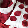 500 Silk Rose Petals For Wedding Party Table Confetti Decoration - Burgundy