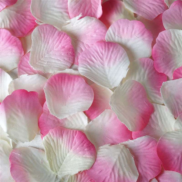 500 Silk Rose Petals For Wedding Party Table Confetti Decoration - Pink