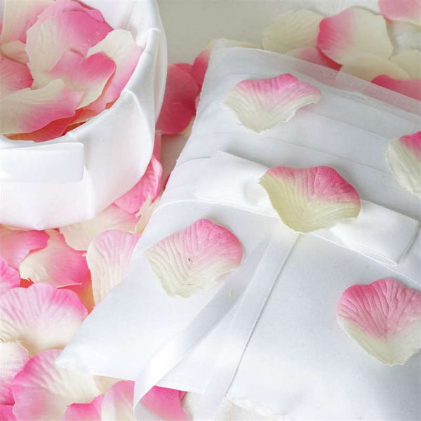 500 Silk Rose Petals For Wedding Party Table Confetti Decoration - Pink