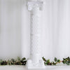 4 PCS Height Adjustable Artistic Roman Wedding Columns Plant Stand -  41" Tall