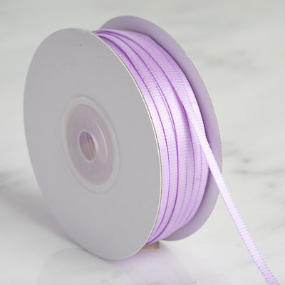 1/8" x 100 Yards Solid Satin Ribbon - Lavender