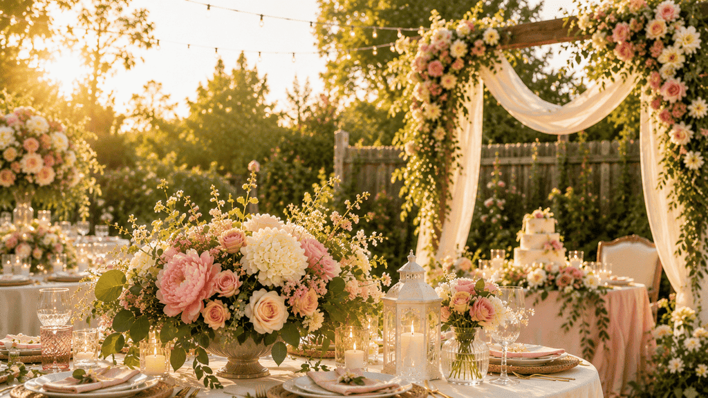 Summer Flower Decor Ideas for Weddings, Parties, and Outdoor Events