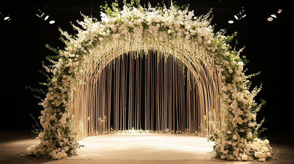 7 Stunning Flower Arches for Wedding Photos