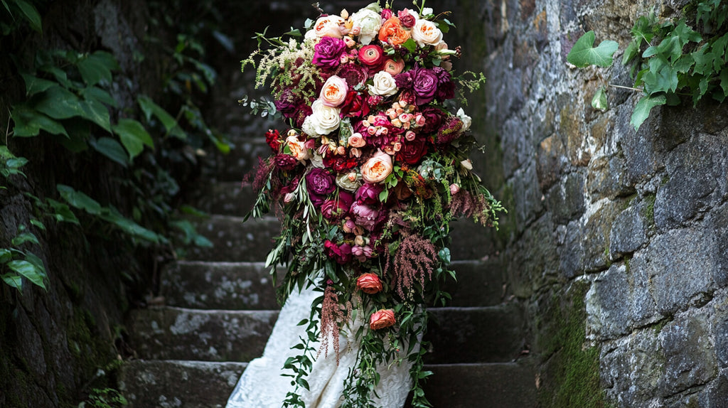 How To Make A Cascading Wedding Bouquet With Artificial Flowers