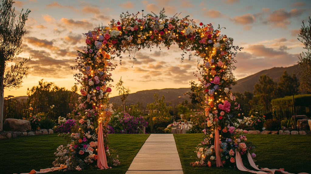 How to Make a Flower Arch for Any Celebration