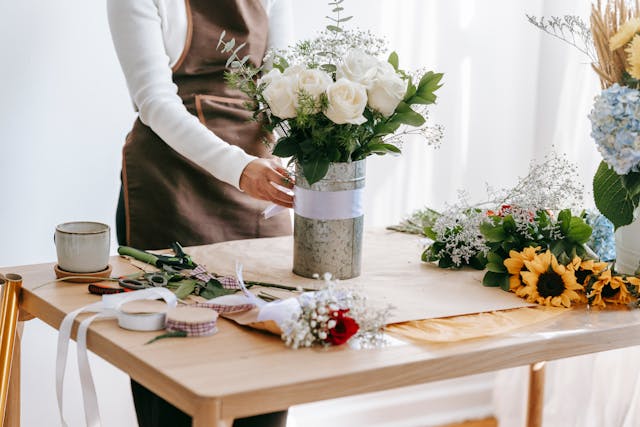 How to Make Artificial Flower Arrangements at Home