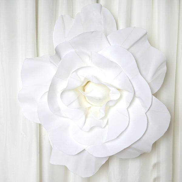 2 Pack 24" Large Real Touch Artificial Foam Craft Roses
