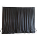 20ftx10ft Rod Ready Dual Layered Poly & Chiffon Backdrop Curtain