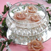 4 Pack | 2.5" Rose Flower Floating Candles, Wedding Vase Fillers