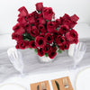 12 Bushes | Artificial Premium Silk Flower Rose Buds | 84 Rose Buds