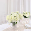 12 Bushes | Artificial Chrysanthemum Bouquet, Faux Mums Floral Centerpiece Decor