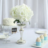 5 Bushes | Artificial Silk Hydrangea Flowers, Faux Bouquets