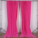 2 Pack | Fire Retardant Polyester Curtain Panel Backdrops With Rod Pockets - 10ftx10ft